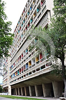 The Unite de Habitation in FMarseille city, France